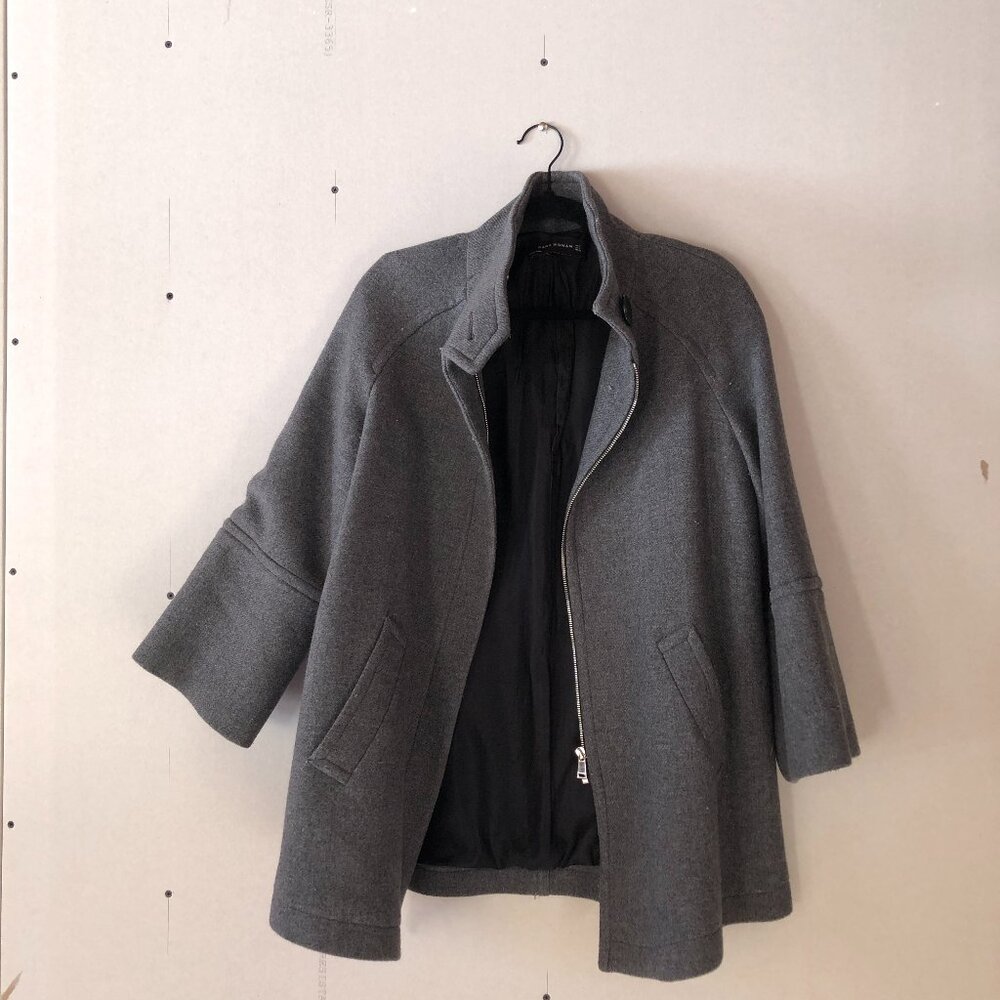 Zara Wool Swing Coat
